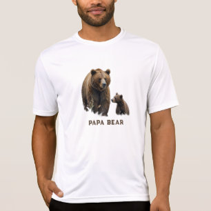*~* PAPA BÄR JUNGES Vatertagsgeschenk AP86 T-Shirt