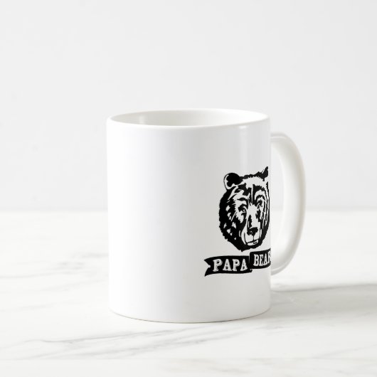 Papa-Bär Kaffeetasse (VorderseiteRechts)