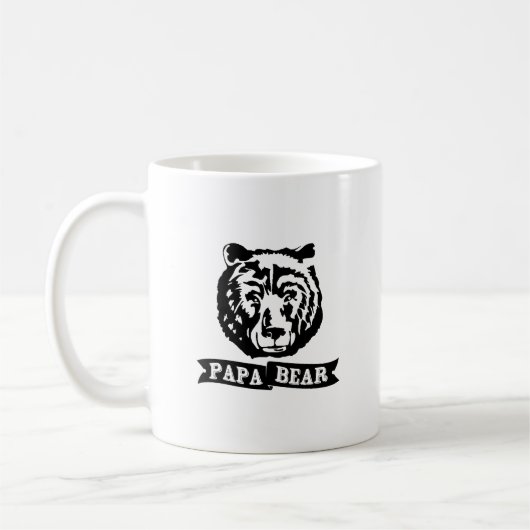 Papa-Bär Kaffeetasse (Links)