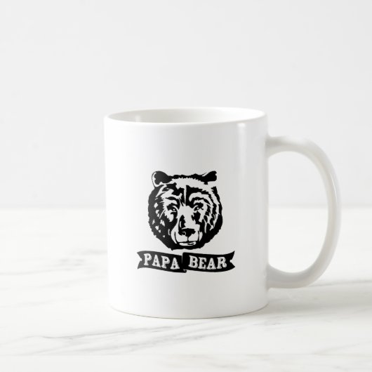 Papa-Bär Kaffeetasse (Rechts)