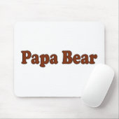 Papa-Bär Mousepad (Mit Mouse)