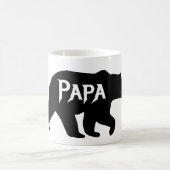 PAPA Bär, Papa, Vater, Vatertag Kaffeetasse (Mittel)