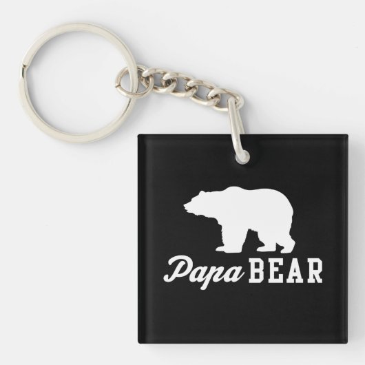Papa-Bär Schlüsselanhänger (Vorderseite)
