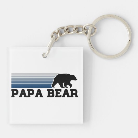 Papa-Bär Schlüsselanhänger (Rückseite)