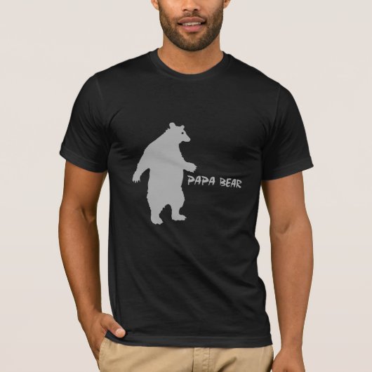 Papa-Bär T-Shirt (Vorderseite)
