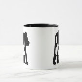 Papa Bär Tasse (Zentrum)