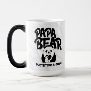 Papa Bär Tasse – Beschützer & Führer Panda Design