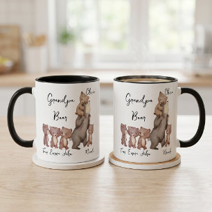 Papa-Bär Vatertagsgeschenk für Papa Tasse