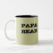 PAPA-BÄR ZWEIFARBIGE TASSE (Links)