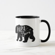 Papa-Bären-Tasse, Papa-Bären-Cup, Papa- oder Papa-