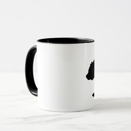 Papa-Bären-Tasse, Papa-Bären-Cup, Papa- oder Papa- Tasse (Vorderseite Links)