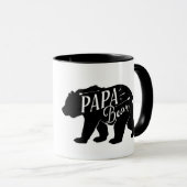 Papa-Bären-Tasse, Papa-Bären-Cup, Papa- oder Papa- Tasse (VorderseiteRechts)