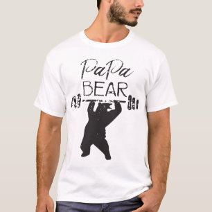 Papa Bärengeschenke für Vater Vatertag Geschenke V T-Shirt