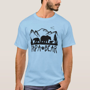 Papa-Bärn-Natur-T-Shirt T-Shirt