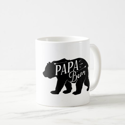 Papa-Bärn-Tasse, Papa-Bärn-Schale, Vati oder Kaffeetasse (VorderseiteRechts)