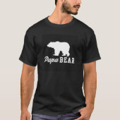 Papa-Bärngraphikt-stück T-Shirt (Vorderseite)