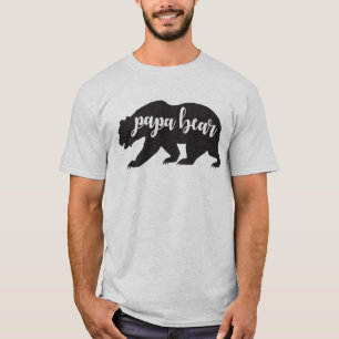 Papa Bear 1. Geburtstag Match T-Shirt