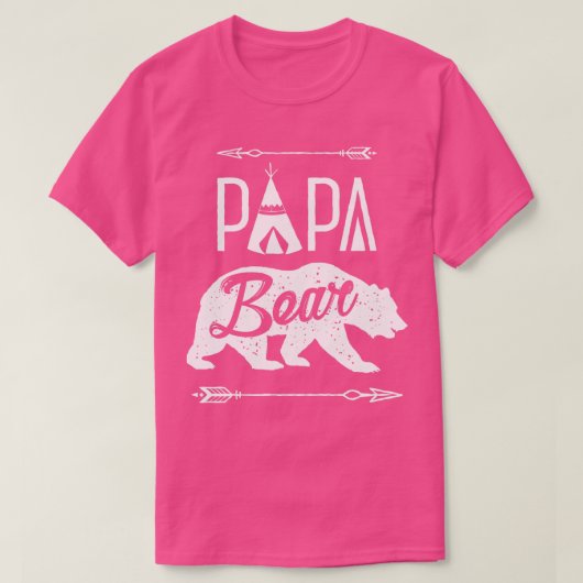 Papa Bear (1) T-Shirt (Design vorne)