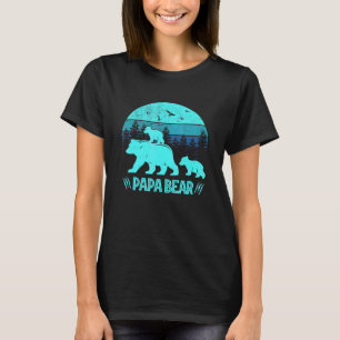 Papa Bear 2 Cubs Daddy von Twin T-Shirt