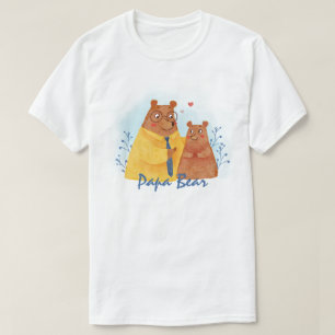 Papa Bear - Bear and Baby T - Shirt