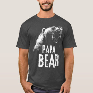 Papa Bear Best Vater T Vatertag Pop Geschenk T-Shirt
