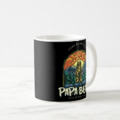 Papa Bear Camping Kaffeetasse (VorderseiteRechts)
