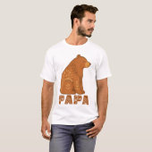 Papa Bear Classic Boho T-Shirt (Vorne ganz)