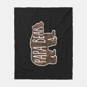 Papa Bear Classic Fleecedecke