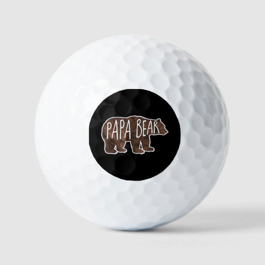 Papa Bear Classic Golfball (Vorderseite)