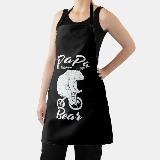 Papa Bear Cool Design Schürze (InSitu)