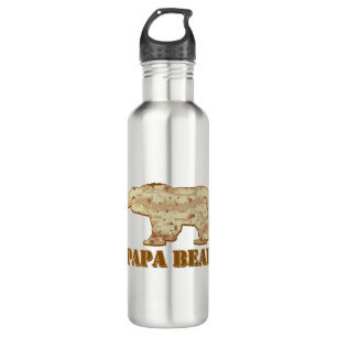 PAPA-BEAR EDELSTAHLFLASCHE