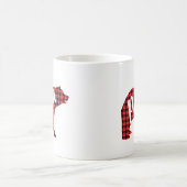 Papa Bear Funny Vathers Day Geschenke Kaffeetasse (Mittel)