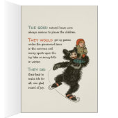 Papa Bear & Golden Hair CC0470 Märchenkarte (Innen (Rechts))