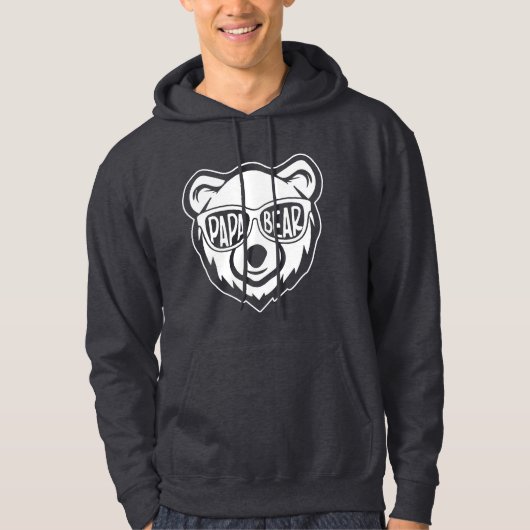 🐻 Papa Bear 🐻 Hoodie (Vorderseite)
