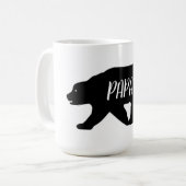 Papa Bear Kaffeetasse (Vorderseite Links)