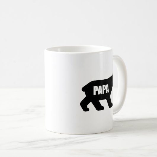 Papa Bear Kaffeetasse (VorderseiteRechts)