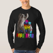 Papa Bear Lgbt Gay Trans Pride Support Lgbtq Parad T-Shirt (Vorderseite)