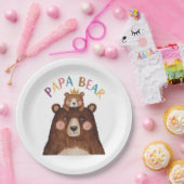 Papa Bear Pappteller (Party)
