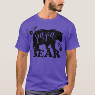 Papa Bear Pater Lover Transgender Papa Matching T-Shirt