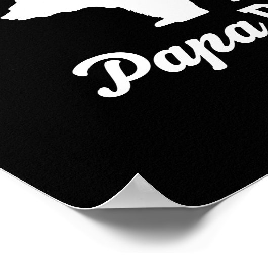 Papa Bear Poster (Ecke)