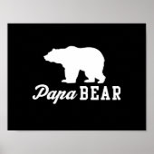 Papa Bear Poster (Vorne)