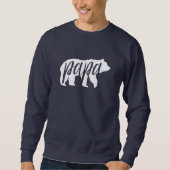 Papa Bear Sweatshirt (Vorderseite)