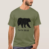 PAPA BEAR T - SHIRT (Vorderseite)