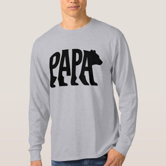 Papa Bear T-Shirt (Vorderseite)