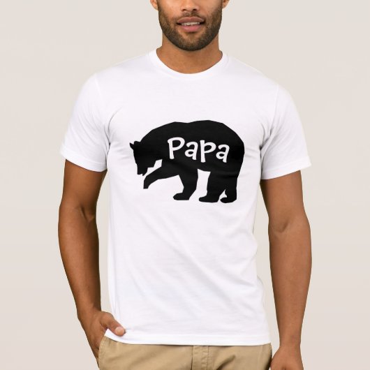 Papa Bear T-Shirt (Vorderseite)