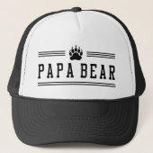Papa Bear Truckerkappe (Vorderseite)