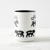 Papa Bear und Cubs Tasse (Zentrum)