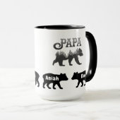 Papa Bear und Cubs Tasse (VorderseiteRechts)