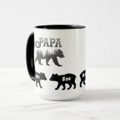 Papa Bear und Cubs Tasse (Vorderseite Links)