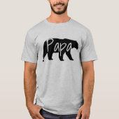 Papa Bear Vater Tshirt (Vorderseite)